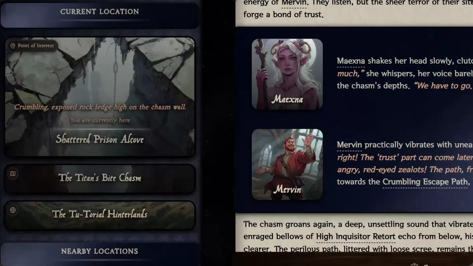 Locations and art showcase demo