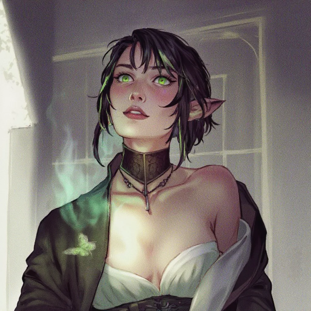 Half-elf portrait