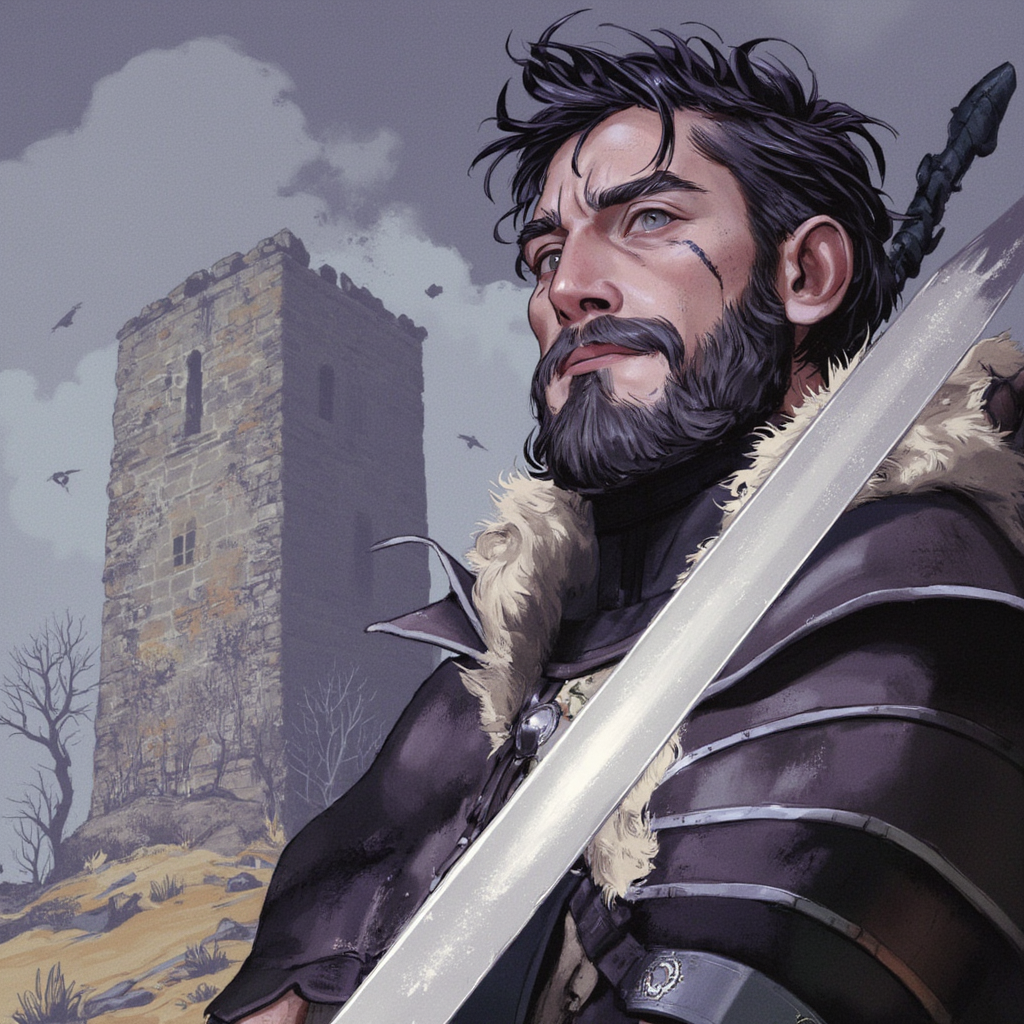Human Rogue character portrait